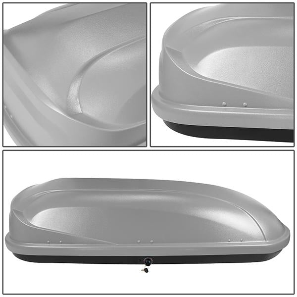 16-18 Ford Explorer Roof Rack Cross Bar - OEM Style - W/Keys+Cargo Box - Aluminum - 5