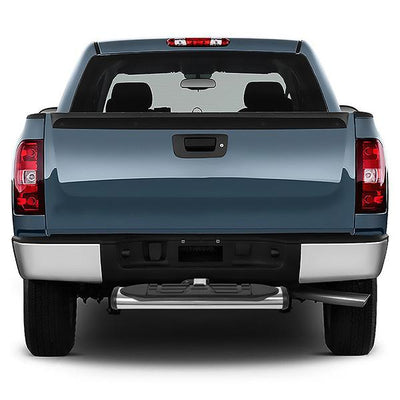 Universal Hitch Step - 2 in.  - Receiver Rear Bumper Trailer - 26 in. Wide X 4 in. Oval - PT-ZTL-8102-SS - 5