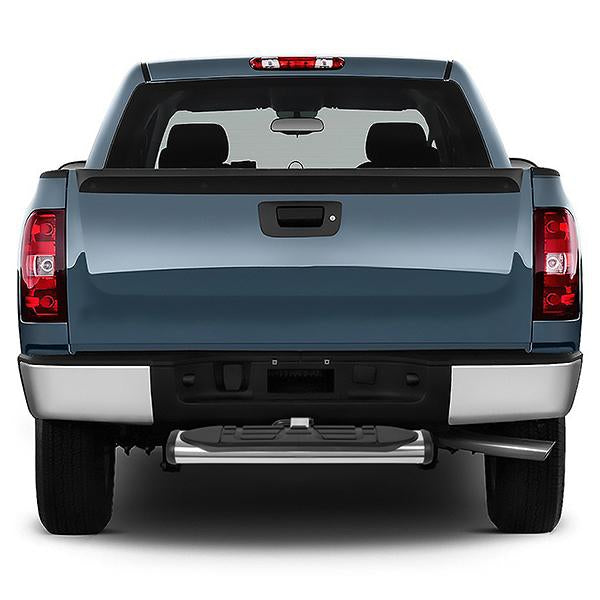 Universal Hitch Step - 2 in.  - Receiver Rear Bumper Trailer - 26 in. Wide X 4 in. Oval - PT-ZTL-8102-SS - 5