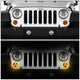 D-Motoring - 07-18 Jeep WranglerFog Lights - Front LED Turn Signal Light - Amber Lens - Plug-n-play - Pair - 7