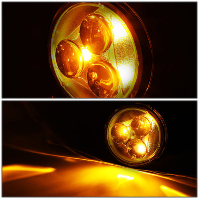 D-Motoring - 07-18 Jeep WranglerFog Lights - Front LED Turn Signal Light - Smoked Lens - Plug-n-play - Pair - 3
