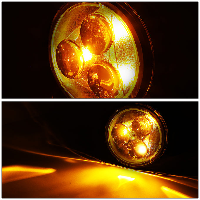 D-Motoring - 07-18 Jeep WranglerFog Lights - Front LED Turn Signal Light - Smoked Lens - Plug-n-play - Pair - 3