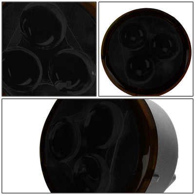 D-Motoring - 07-18 Jeep WranglerFog Lights - Front LED Turn Signal Light - Smoked Lens - Plug-n-play - Pair - 4