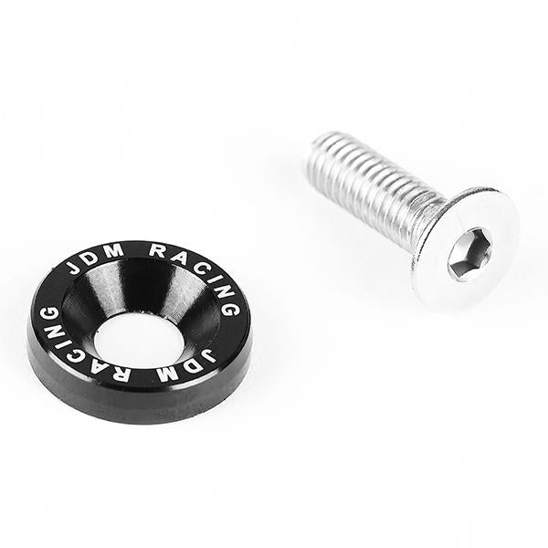 M6X1.0 Fender Washer Dress Up Kits - 20mm - Aluminum - Black - PT-ZTL-9051-BK - 4