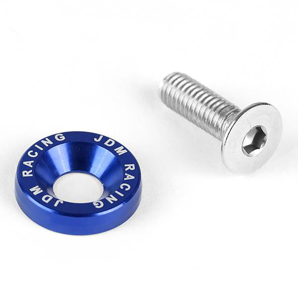 M6X1.0 Fender Washer Dress Up Kits - 20mm - Aluminum - Blue - PT-ZTL-9051-BL - 4