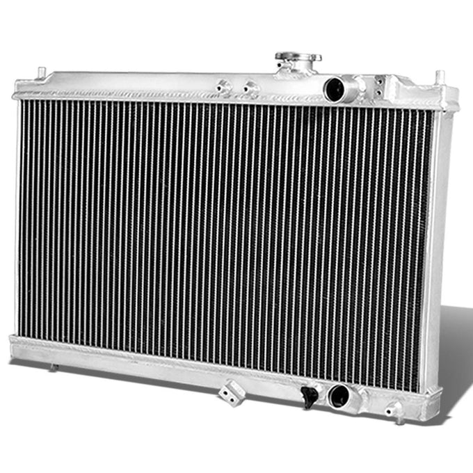 D-Motoring - Radiator - Inlet/Outlet: 1.50 / 1.75 - 2-Row - Aluminum - 94-01 Acura Integra DC1 DC2 DB9 B18 MT - 1