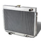 D-Motoring - Radiator - Inlet/Outlet: 1.50 / 1.75 - 3-Row - Aluminum - Ford Mustang/Falcon/Fairlane/Mercury Cougar V8 - 1