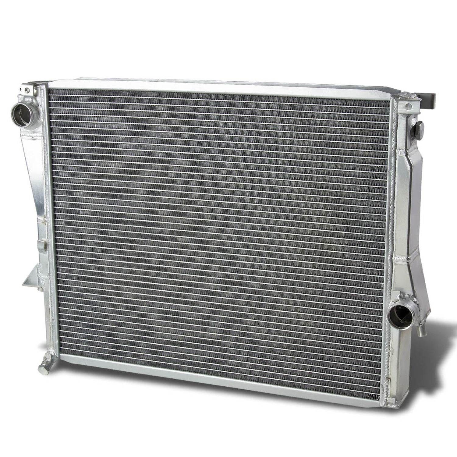 D-Motoring - Radiator - Inlet/Outlet: 1.50 / 1.50 - 2-Row - Aluminum - 98-02 BMW Z3 M Coupe/Roadster E36 3.2L L6 - 1