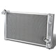 D-Motoring - Radiator - Inlet/Outlet: 1.25 / 1.50 - 2-Row - Aluminum - Chevy Corvette 7.0L /7.4L V8 - AT / MT - 1