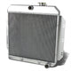 D-Motoring - Radiator - Inlet/Outlet: 1.625 / 1.750 - 3-Row - Aluminum -  Chevy C/K Series C10-C30/K20 Truck Pickup - 1