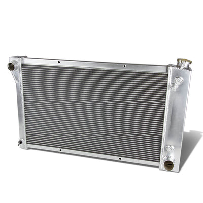 D-Motoring - Radiator - Inlet/Outlet: 1.50 / 1.75 - 3-Row - Aluminum - Chevy/GMC G/P/C/K Series Blazer/GMC Jimmy L6 / V6 - MT - 1