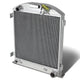 D-Motoring - Radiator - Inlet/Outlet: 1.50 / 1.75 - 3-Row - Aluminum - 32 Chevrolet Chevy Chop Chopped Mopar V8 - 1