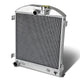 D-Motoring - Radiator - Inlet/Outlet: 1.50 / 1.75 - 3-Row - Aluminum - 1932 Ford B Low Boy Chevy Mopar Chopped V8 - 1