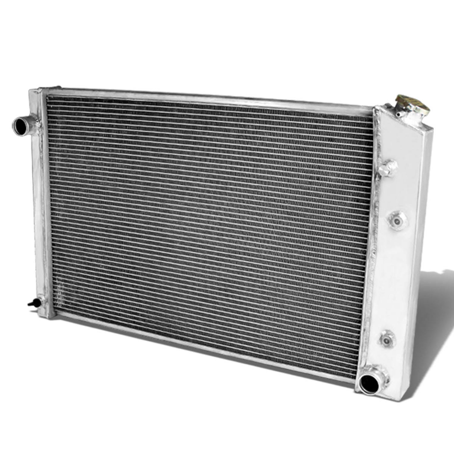 D-Motoring - Radiator - Inlet/Outlet: 1.50 / 1.75 - 2-Row - Aluminum - Chevy C/K PICK UP Truck FOR 305CI V8/350CI V8/400CI V8/454CI V8 - 1