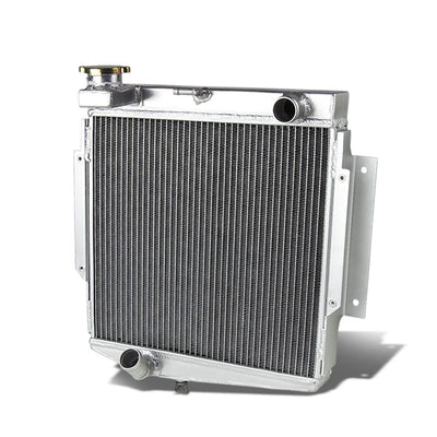 D-Motoring - Radiator - Inlet/Outlet: 1.25 / 1.25 - 3-Row - Aluminum - 69-70 Nissan Datsun 2000 Fairlady - 1