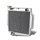 D-Motoring - Radiator - Inlet/Outlet: 1.25 / 1.25 - 3-Row - Aluminum - 69-70 Nissan Datsun 2000 Fairlady - 1