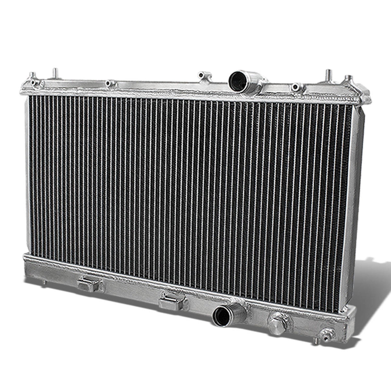 D-Motoring - Radiator - Inlet/Outlet: 1.25 / 1.25 - 2-Row - Aluminum - Dodge/Plymouth Neon - 1