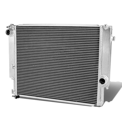 D-Motoring - Radiator - Inlet/Outlet: 1.5 / 1.5 - 2-Row - Aluminum - 92-99 BMW E36 3-Series MT - 1
