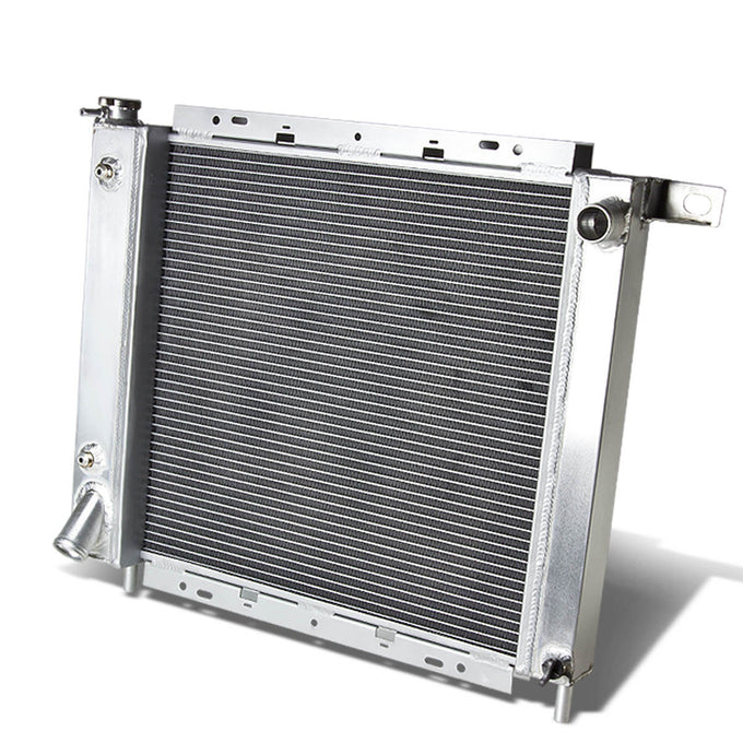 D-Motoring - Radiator - Inlet/Outlet: 1.25 / 1.50 - 2-Row - Aluminum - Ford Explorer/Ranger 3.0L/4.0L - 1