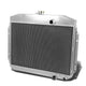 D-Motoring - Radiator - Inlet/Outlet: 1.5 / 1.75 - 3-Row - Aluminum - 61-64 Ford F-Series 6-CYL - 1