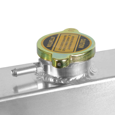 D-Motoring - Radiator - Inlet/Outlet: 1.5 / 1.75 - 3-Row - Aluminum - 61-64 Ford F-Series 6-CYL - 5