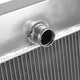 D-Motoring - Radiator - Inlet/Outlet: 1.5 / 1.75 - 3-Row - Aluminum - 61-64 Ford F-Series 6-CYL - 2