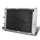 D-Motoring - Radiator - Inlet/Outlet: 1.50 / 1.75 - 3-Row - Aluminum - Ford Mustang V8/V6 AT Auto - 1