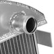 D-Motoring - Radiator - Inlet/Outlet: 1.50 / 1.75 - 2-Row - Aluminum - 24-27 Ford Model T - 2