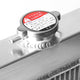 D-Motoring - Radiator - Inlet/Outlet: 1.5 / 1.75 - 3-Row - Aluminum - Pontiac Lemans / GTO / Tempest - 3
