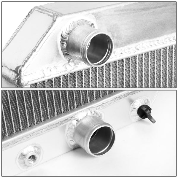 65-67 Pontiac Lemans GTO Tempest V8 Performance 3-Rows Core Full Alumi ...