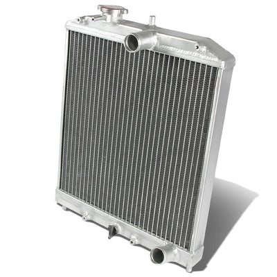D-Motoring - Radiator - Inlet/Outlet: 1.25 / 1.25 - 2-Row - Aluminum - Honda Civic / 93-97 Del Sol / 94-01 Acura Integra - 1