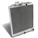 D-Motoring - Radiator - Inlet/Outlet: 1.25 / 1.25 - 2-Row - Aluminum - Honda Civic / 93-97 Del Sol / 94-01 Acura Integra - 3