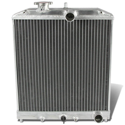 D-Motoring - Radiator - Inlet/Outlet: 1.25 / 1.25 - 2-Row - Aluminum - Honda Civic / 93-97 Del Sol / 94-01 Acura Integra - 4