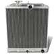 D-Motoring - Radiator - Inlet/Outlet: 1.25 / 1.25 - 2-Row - Aluminum - Honda Civic / 93-97 Del Sol / 94-01 Acura Integra - 4