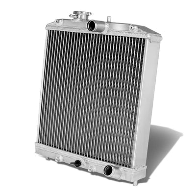 D-Motoring - Radiator - Inlet/Outlet: 1.25 / 1.25 - 3-Row - Aluminum - 92-00 Honda Civic / 93-97 Del Sol / 94-01 Acura Integra - 1