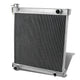 D-Motoring - Radiator - Inlet/Outlet: 1.375 / 1.375 - 2-Row - Aluminum - Jeep Wrangler YJ/TJ 2.4-4.2L - 1