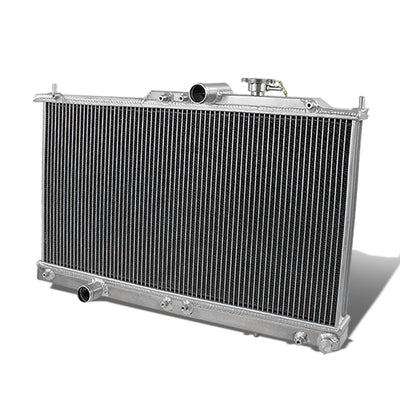 D-Motoring - Radiator - Inlet/Outlet: 1.375 / 1.375 - 2-Row - Aluminum - Mitshubishi Eclipse GT/GTS / 01-06 Sebring / Stratus 01-06 MT - 1