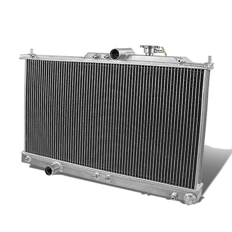 D-Motoring - Radiator - Inlet/Outlet: 1.375 / 1.375 - 2-Row - Aluminum - Mitshubishi Eclipse GT/GTS / 01-06 Sebring / Stratus 01-06 MT - 1
