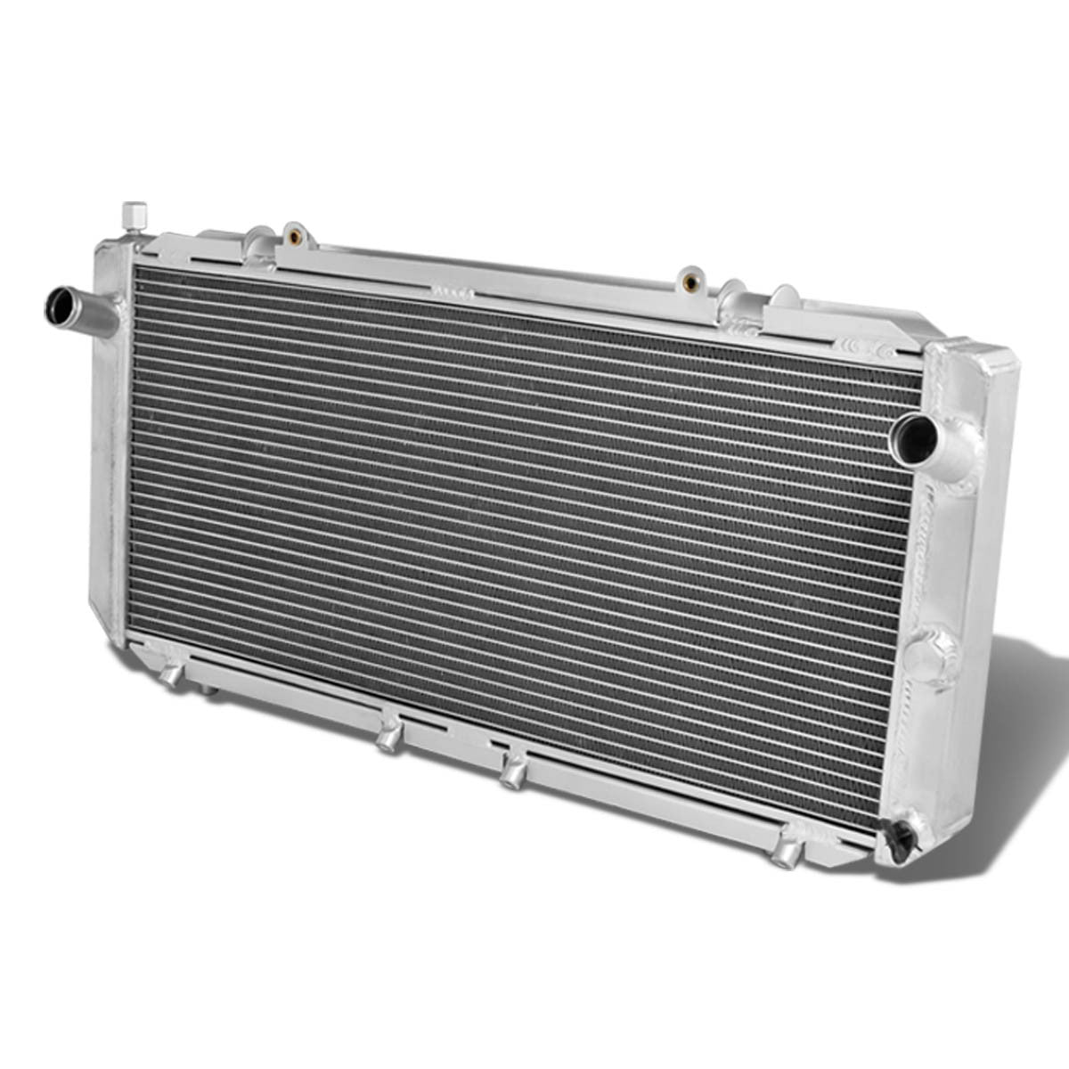D-Motoring - Radiator - Inlet/Outlet: 1.25 / 1.25 - 2-Row - Aluminum - 90-95 Toyota MR2/MR-2 SW20 - 1