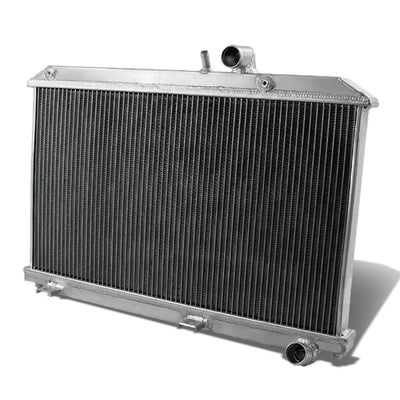 D-Motoring - Radiator - Inlet/Outlet: 1.375 / 1.375 - 2-Row - Aluminum - Mazida RX-8/RX8 SE3P JMZSE 13B-MSP - 1