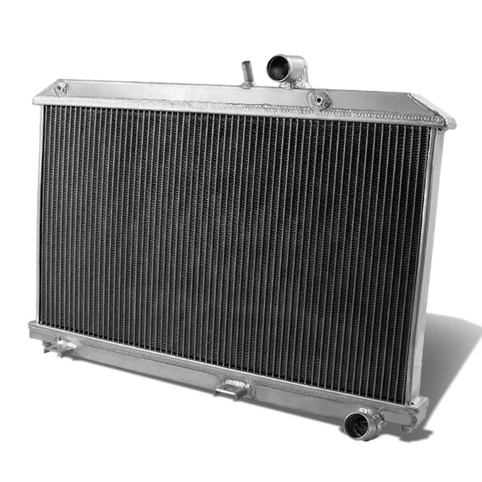 D-Motoring - Radiator - Inlet/Outlet: 1.375 / 1.375 - 2-Row - Aluminum - Mazida RX-8/RX8 SE3P JMZSE 13B-MSP - 1