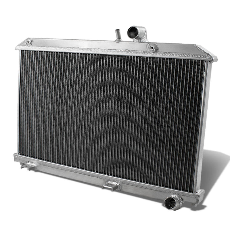 D-Motoring - Radiator - Inlet/Outlet: 1.375 / 1.375 - 2-Row - Aluminum - Mazida RX-8/RX8 SE3P JMZSE 13B-MSP - 1