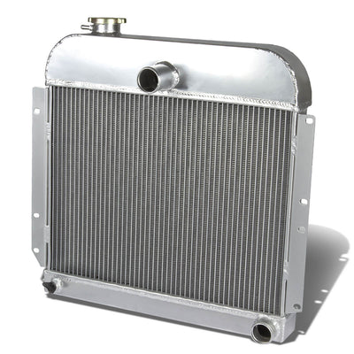 D-Motoring - Radiator - Inlet/Outlet: 1.5/ 1.5 - 3-Row - Aluminum - Plymouth Deluxe Base/Savoy Concaord - 1