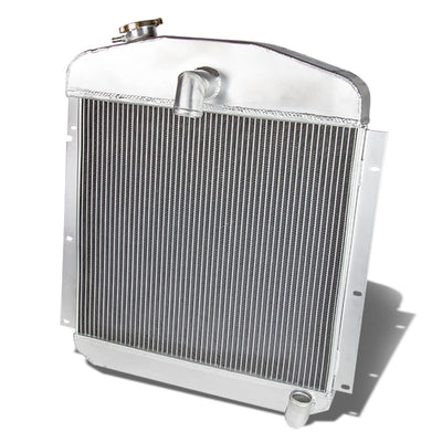 D-Motoring - Radiator - Inlet/Outlet: 1.75 / 1.25 - 3-Row - Aluminum - Plymouth /Chrysler Coupe/Sedan L6 / L8 MT - 1