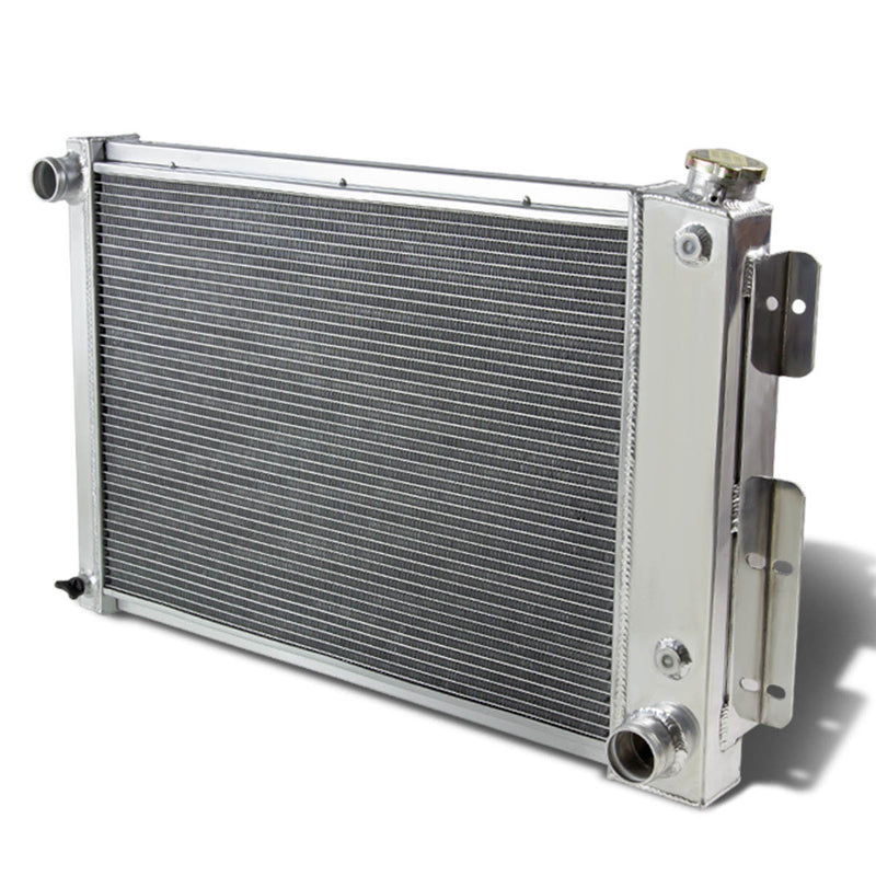 D-Motoring - Radiator - Inlet/Outlet: 1.625 / 1.750 - 3-Row - Aluminum - Chevy Camaro/Firebird T/A 5.3L-5.7L V8 - 1
