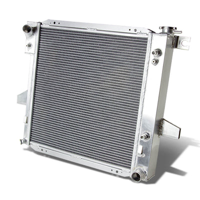 D-Motoring - Radiator - Inlet/Outlet: 1.50 / 1.50 - 2-Row - Aluminum - 98-01 Ford Ranger/Mazida B2500 2.5L AT - 1