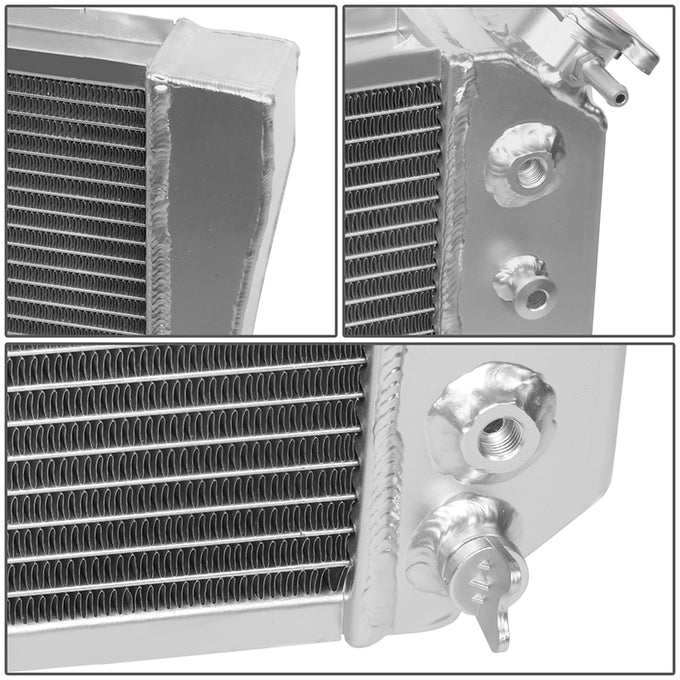 Performance 3-Rows Core Full Aluminum Radiator<br>82-02 Chevy S10 Blazer 84-90 Corvette V8