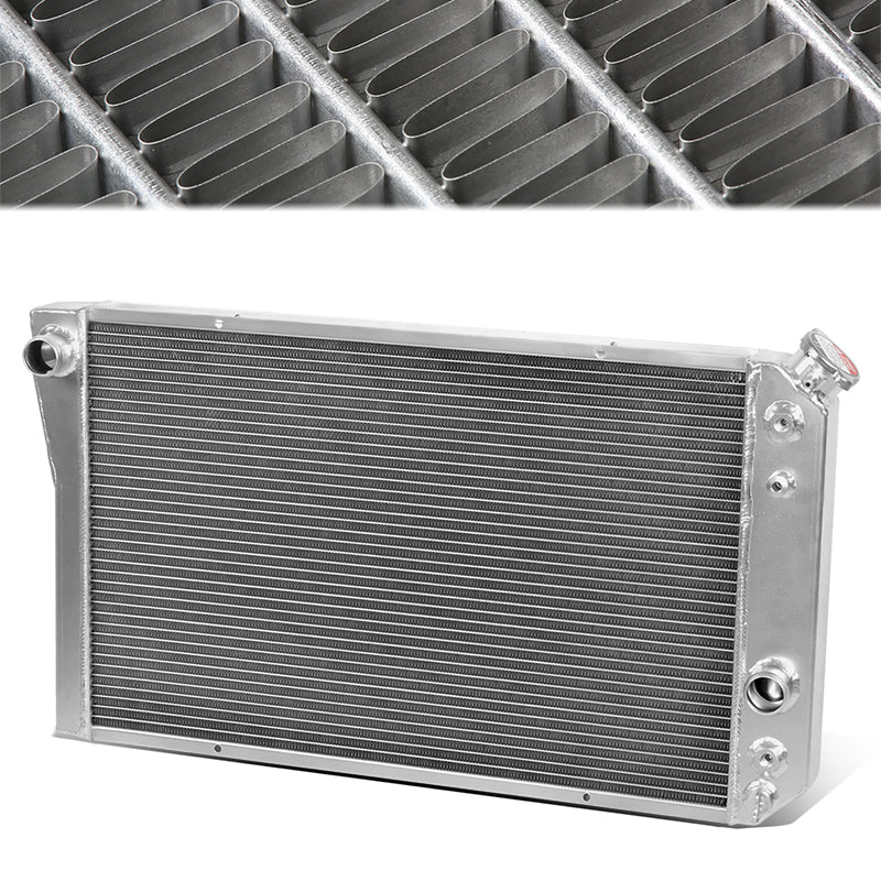 Performance 3-Rows Core Full Aluminum Radiator<br>82-02 Chevy S10 Blazer 84-90 Corvette V8