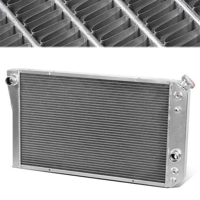 Performance 3-Rows Core Full Aluminum Radiator<br>82-02 Chevy S10 Blazer 84-90 Corvette V8