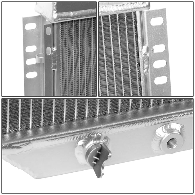 Performance 3-Rows Core Full Aluminum Radiator<br>67-69 Ford Mustang 67-68 Mercury Cougar XR7